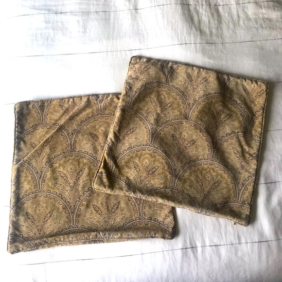 Pottery Barn Bedding Set Of 2 7 Square Pottery Barn Pillow Covers